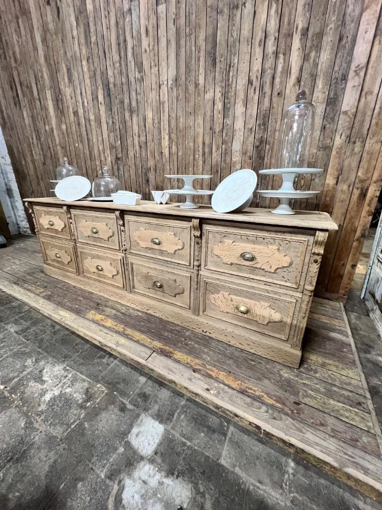 Antique bank of drawers, early 20th century