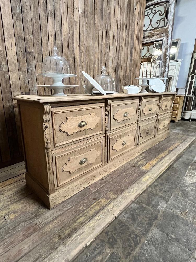 Antique bank of drawers, early 20th century