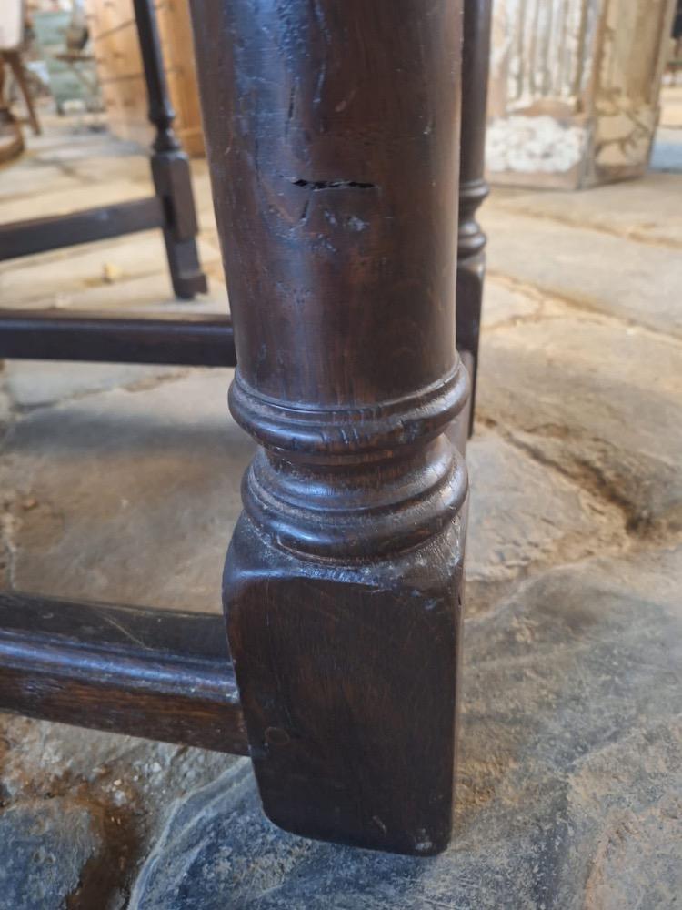 Antique gate-leg table, mid-20th century 