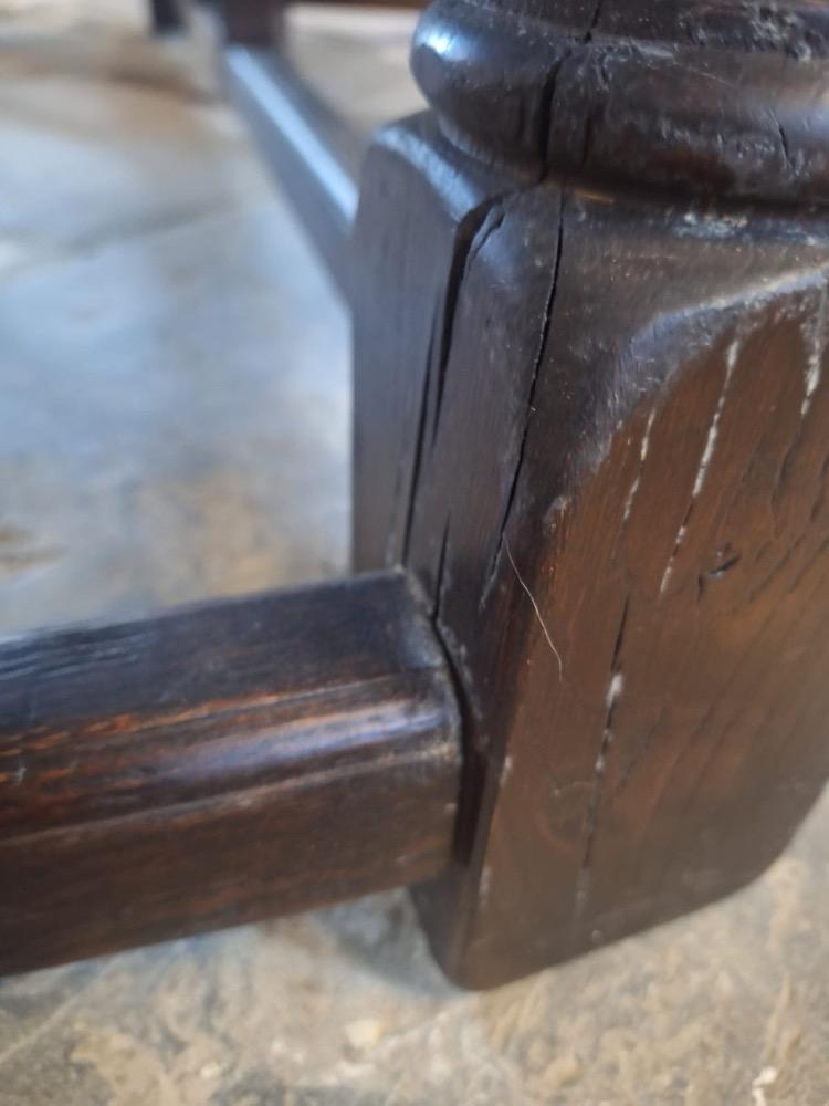 Antique gate-leg table, mid-20th century 