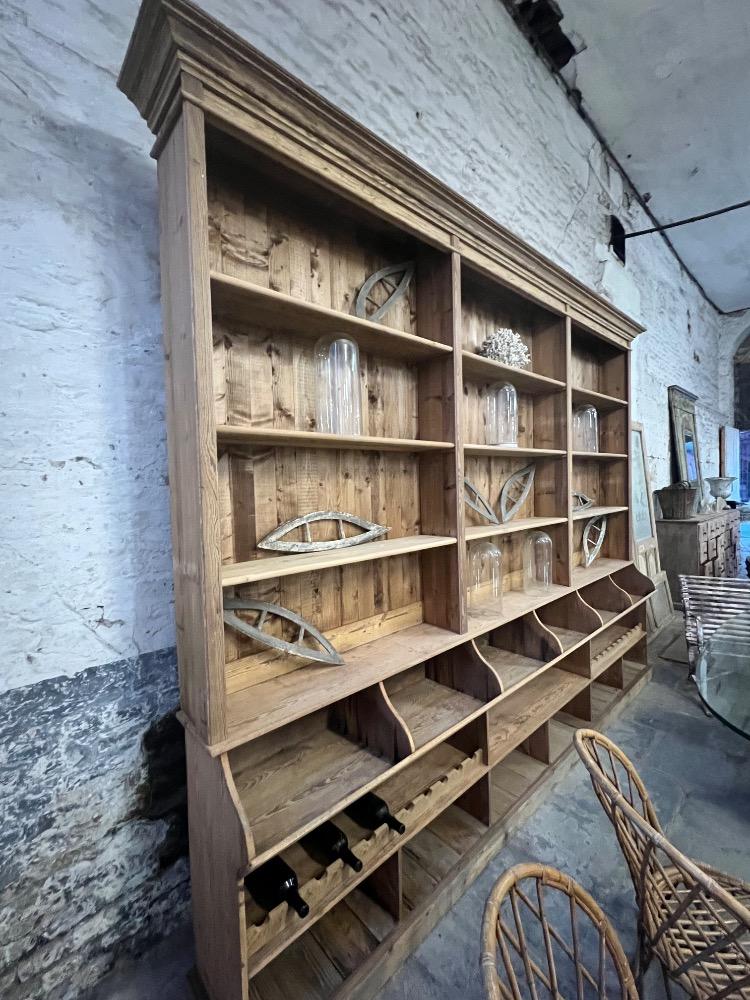 Antique grocery store furniture, early 20th century 