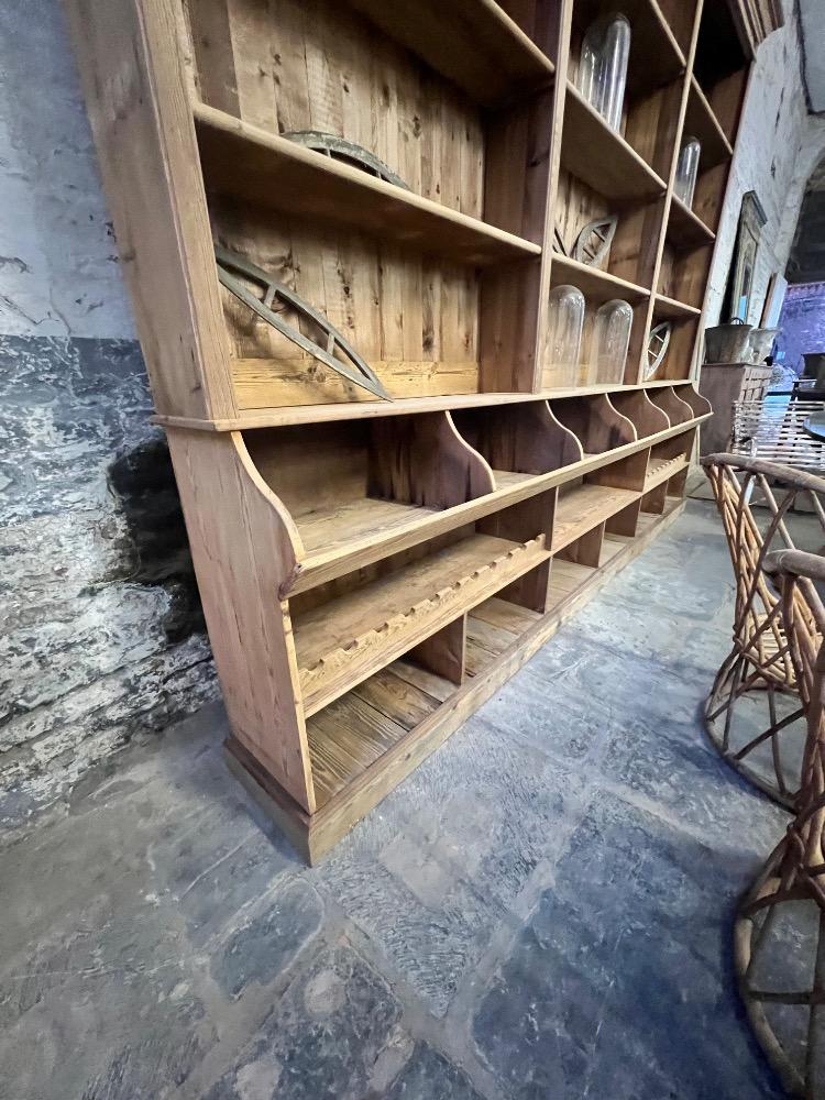 Antique grocery store furniture, early 20th century 