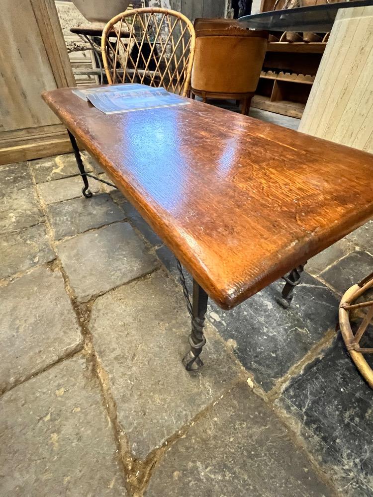 Brutalist coffee table, mid-20th century