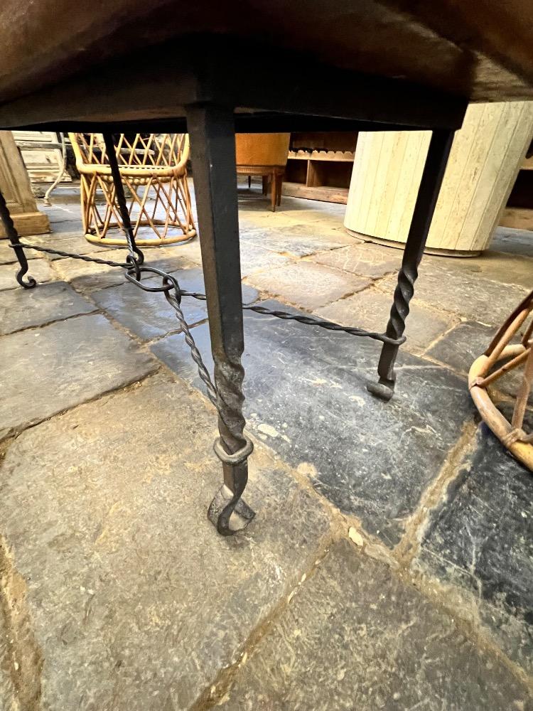 Brutalist coffee table, mid-20th century