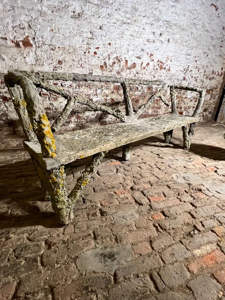 Garden bench, early 20th century