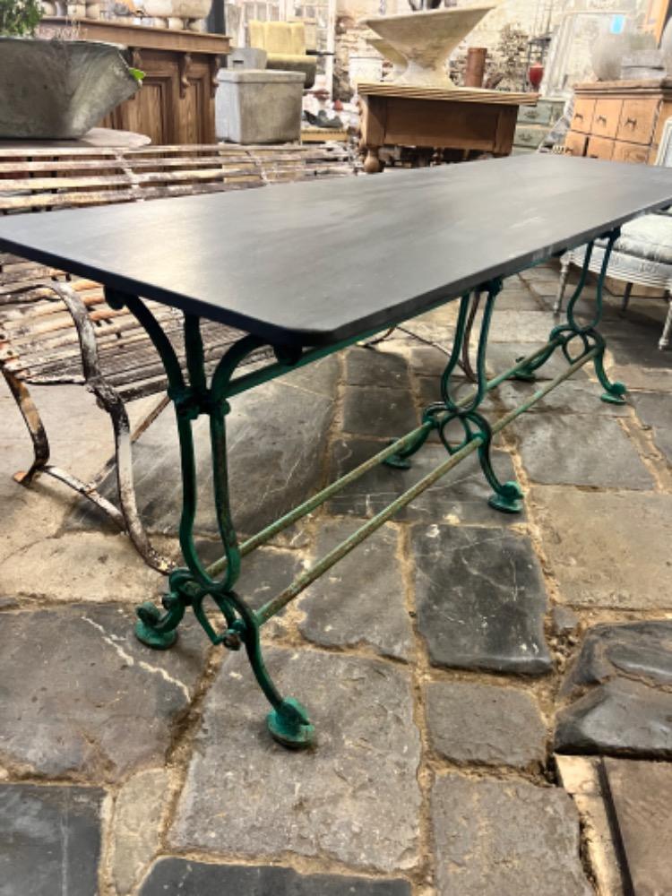 Large bistro table, early 20th century