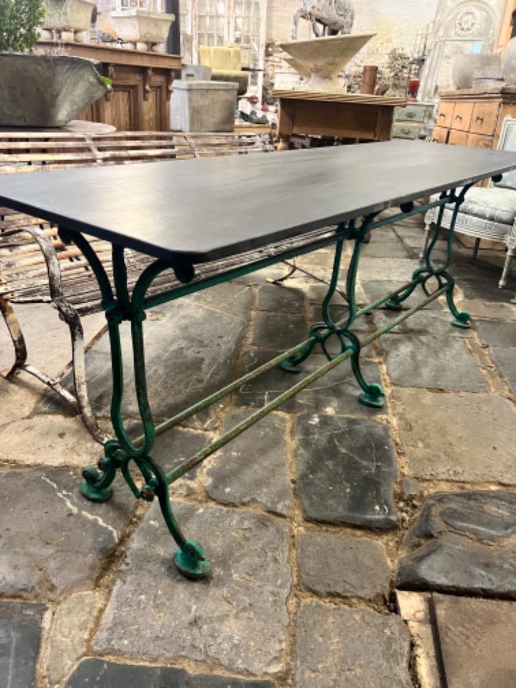 Large bistro table, early 20th century