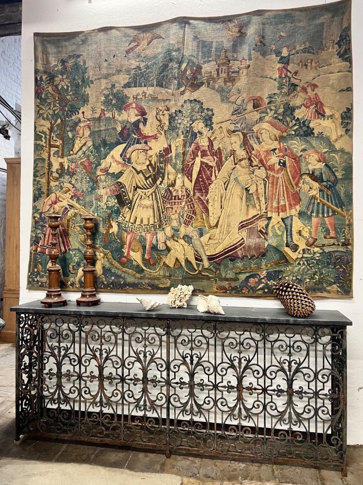 Large tapestry, early 20th century 