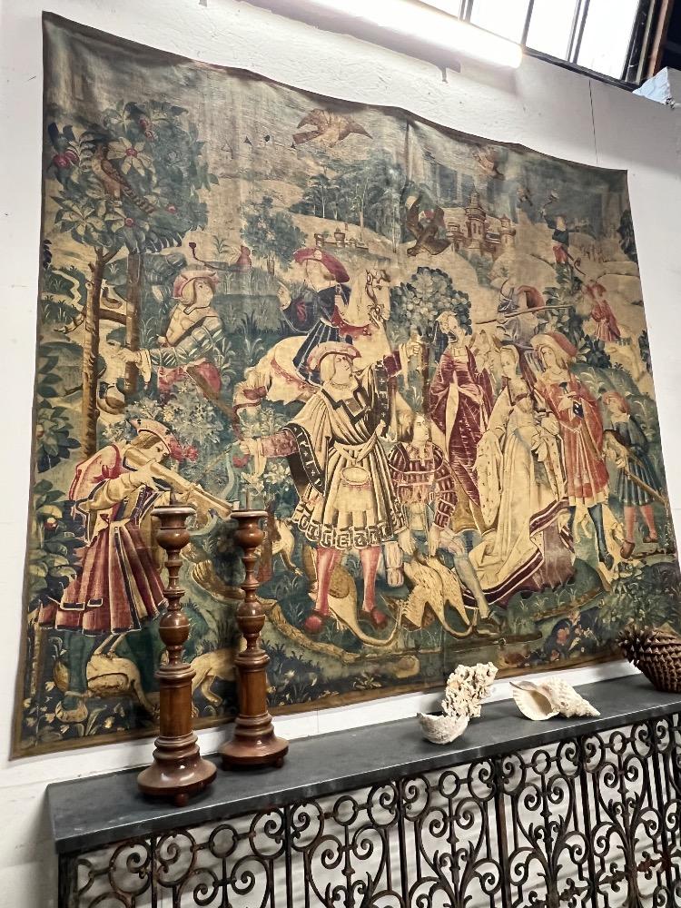 Large tapestry, early 20th century 