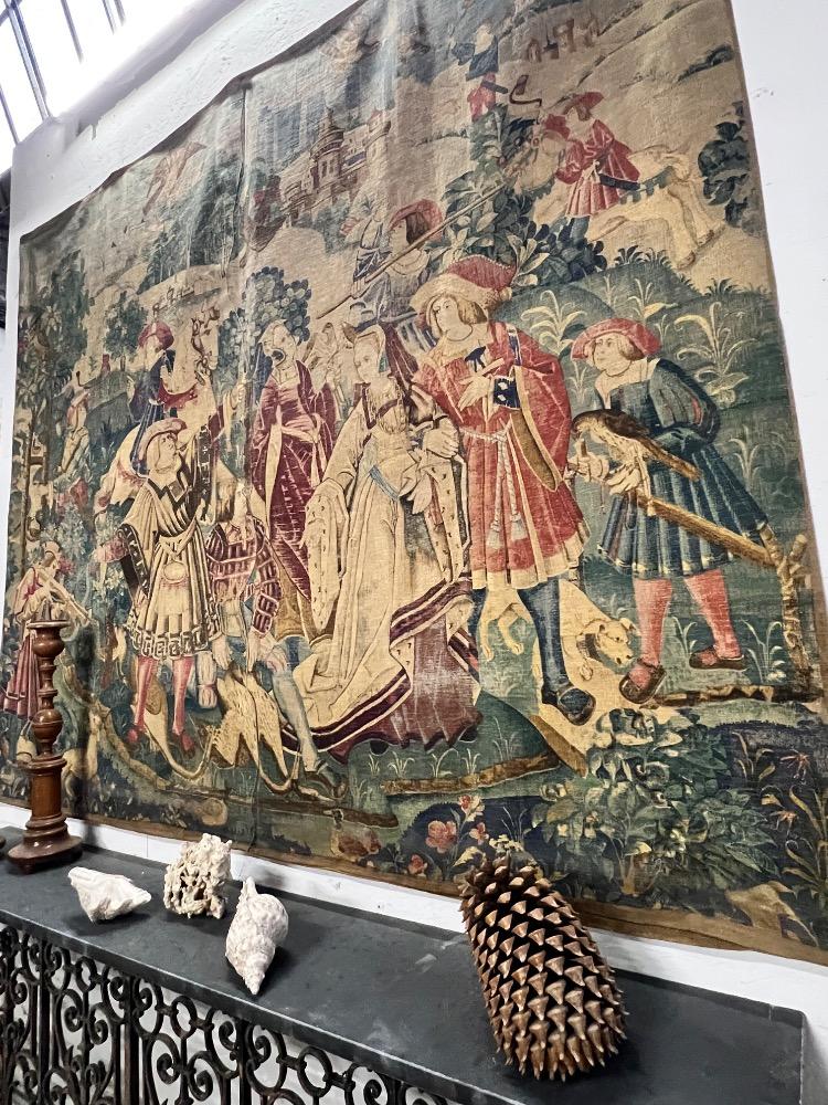 Large tapestry, early 20th century 