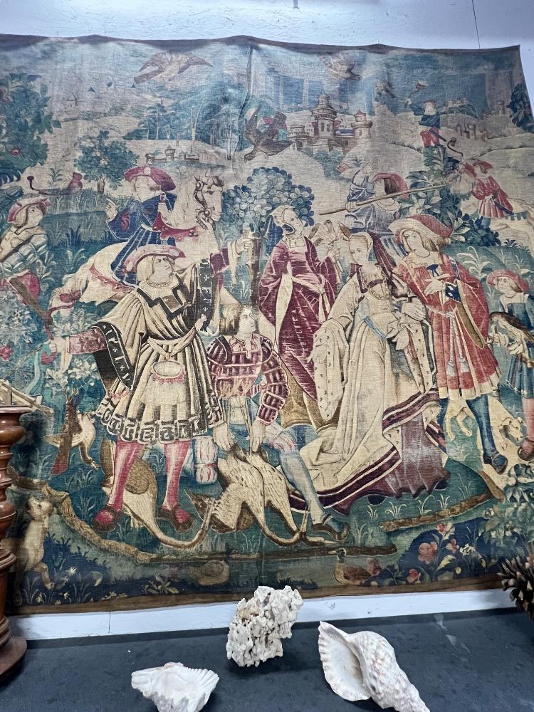 Large tapestry, early 20th century 