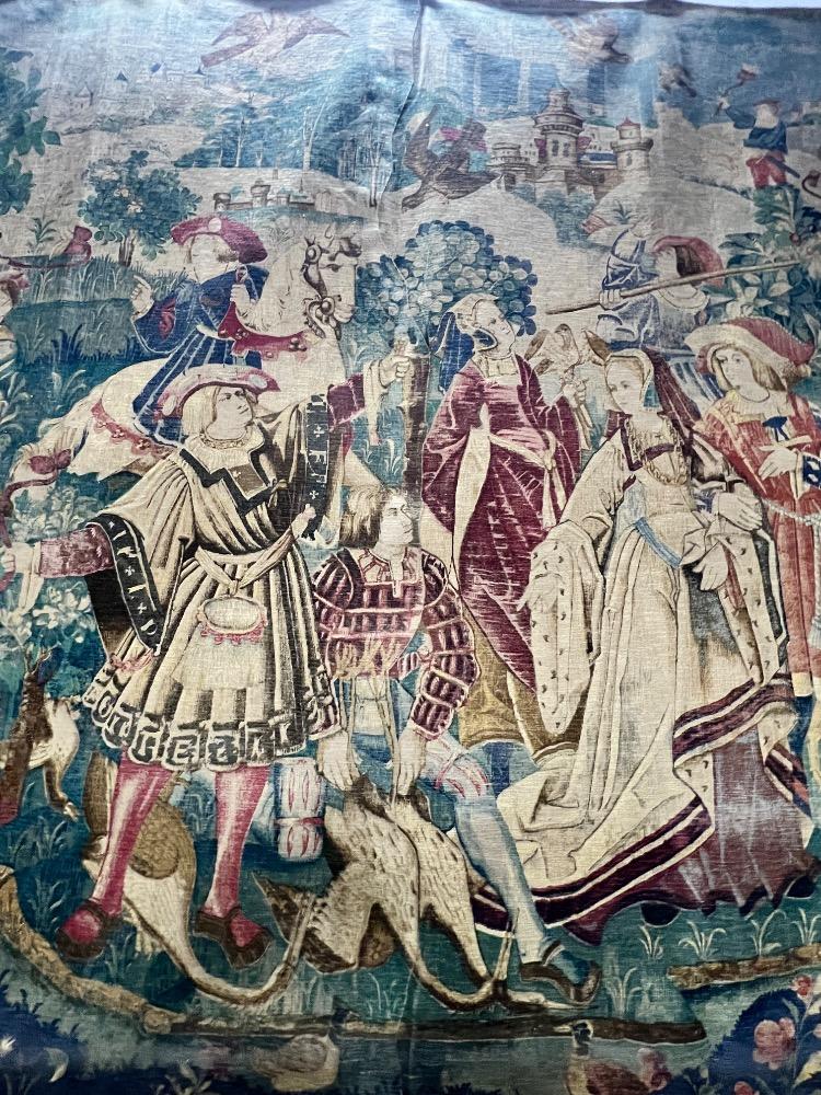 Large tapestry, early 20th century 