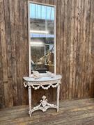 Louis XVI style console, 19th century 