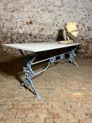 Metal bistro table, early 20th century 