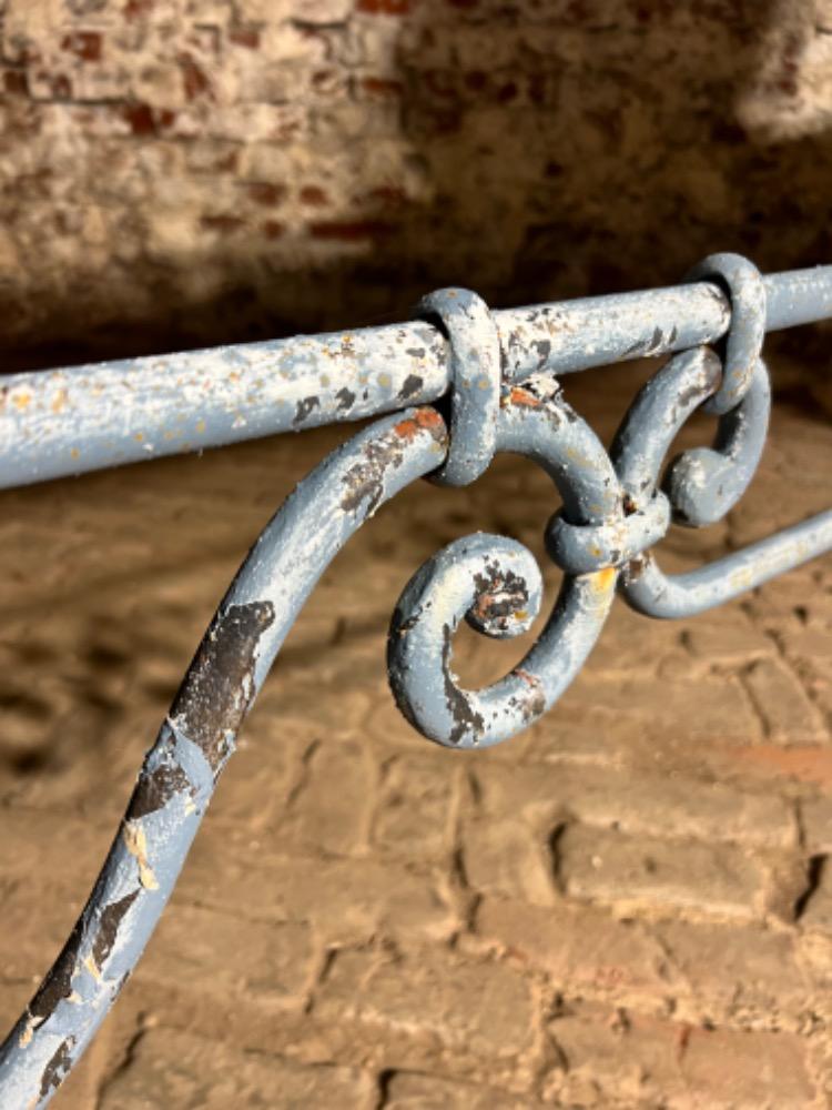 Metal bistro table, early 20th century 