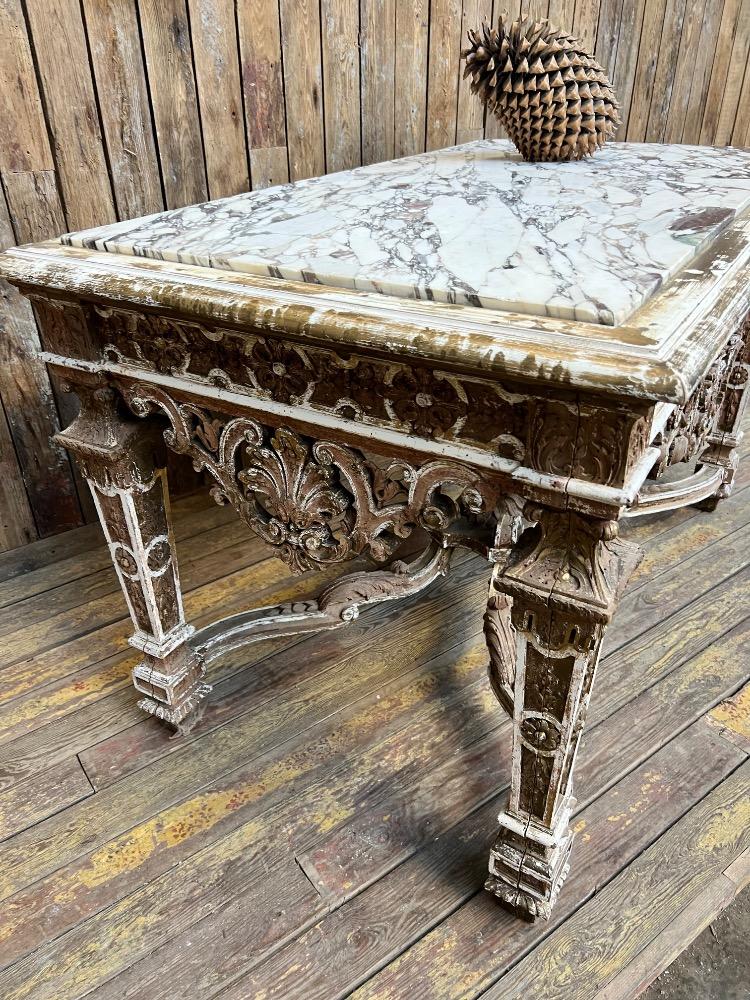 Napoleon III center table, late 19th century