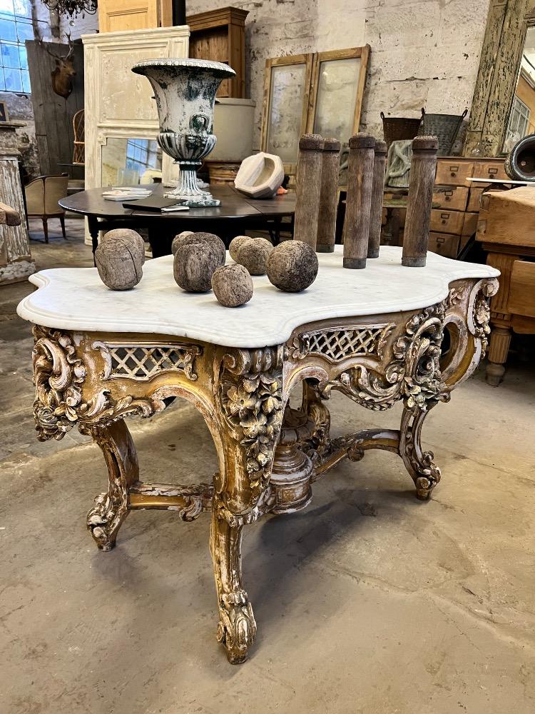 Napoleon III center table, late 19th century