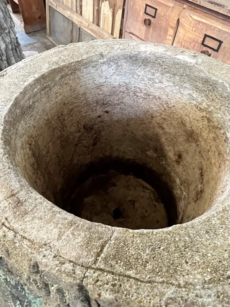 Pair of concrete planters, early 20th century 