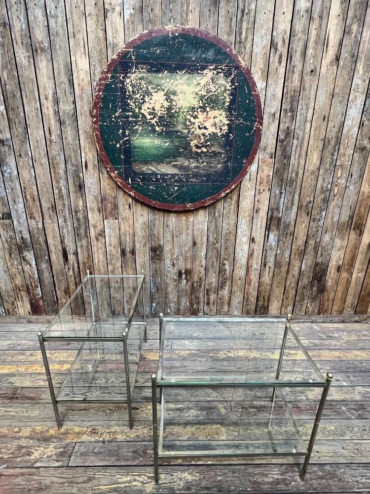 Pair of side table, late 20th century