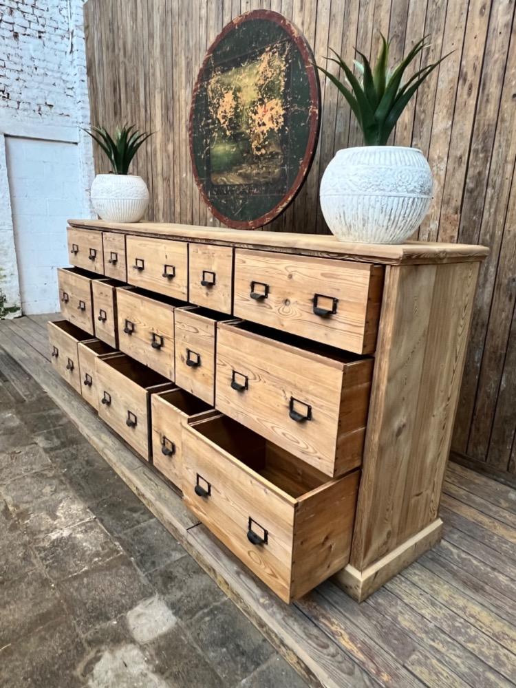 Shop drawer cabinet, early 20th century 