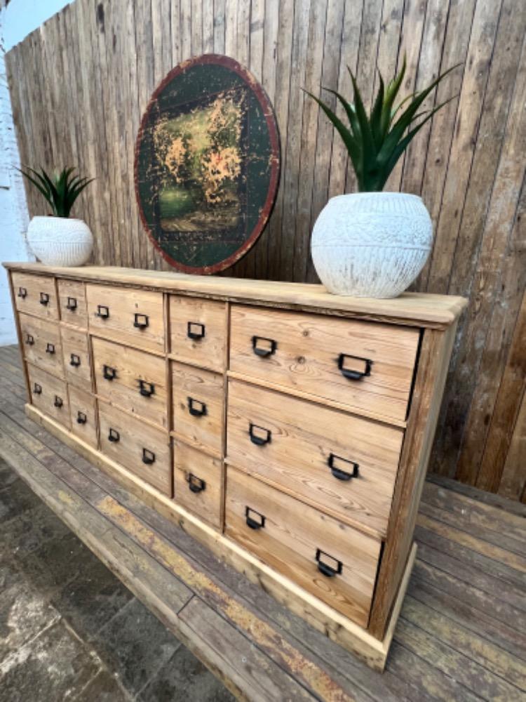 Shop drawer cabinet, early 20th century 