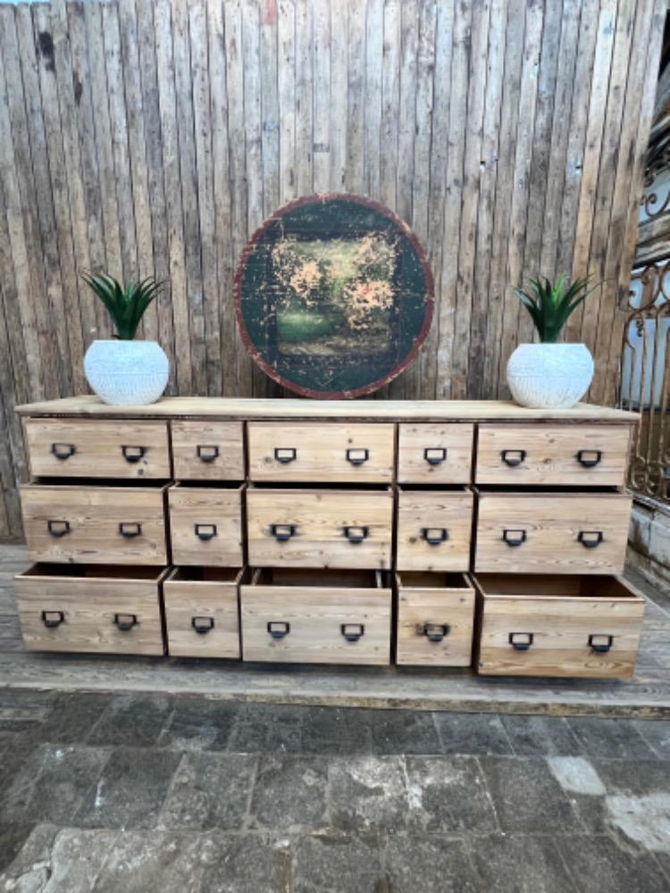 Shop drawer cabinet, early 20th century 