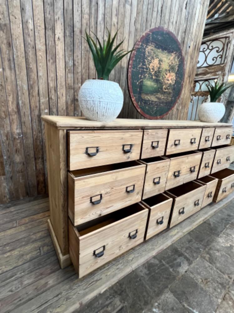 Shop drawer cabinet, early 20th century 