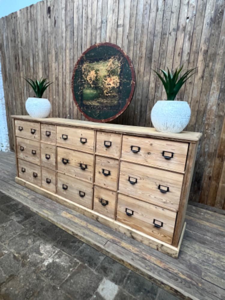 Shop drawer cabinet, early 20th century 