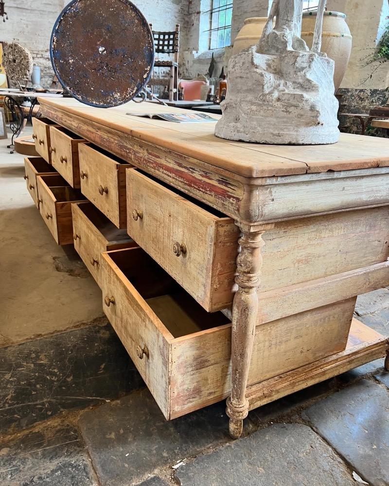 Shop drawer cabinet, late 19th century 